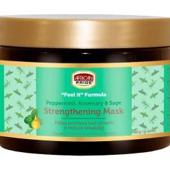 African Pride Peppermint, Rosemary en Sage Versterkend Masker