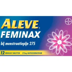 Aleve Feminax bij Menstruatiepijn 12 tabletten