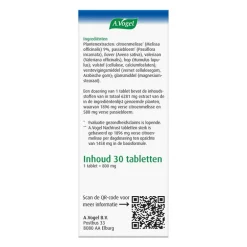 A.Vogel Nachtrust Sterk 30 Tabletten