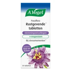 A.Vogel Passiflora Rustgevende1* Tabletten Stemmingswisselingen2* 30 stuks