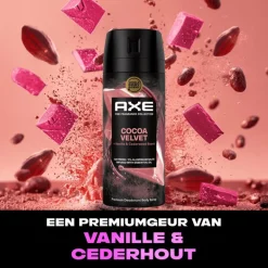 AXE Fine Fragrance Cocoa Velvet Deodorant Body Spray 150 ML