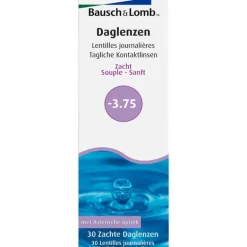Bausch + Lomb DagLenzen -3,75 30 stuks