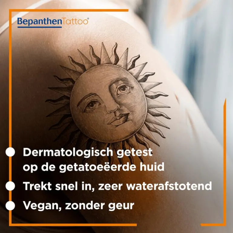 Bepanthen Tattoo Zonnecreme SPF50 50 ML