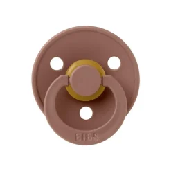 BIBS Anatomische Fopspeen Two Pack Natuurlijk Rubber Woodchuck/Blush Maat 2