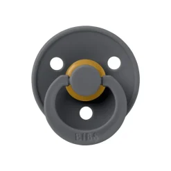 BIBS Fopspeen Two Pack Natuurlijk Rubber Iron/Baby Blue Maat 2