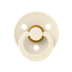 BIBS Fopspeen Two Pack Natuurlijk Rubber Ivory/Dark Oak Maat 2