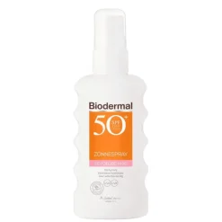 Biodermal Gevoelige Huid Zonnebrand Spray SPF50+ 175 ML