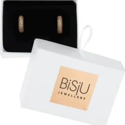 BiSjU Regulier Oorbellen Hangende Imitatie Parel - Stainless steel