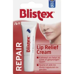 Blistex Lip Relief Cream Tube Blister SPF15