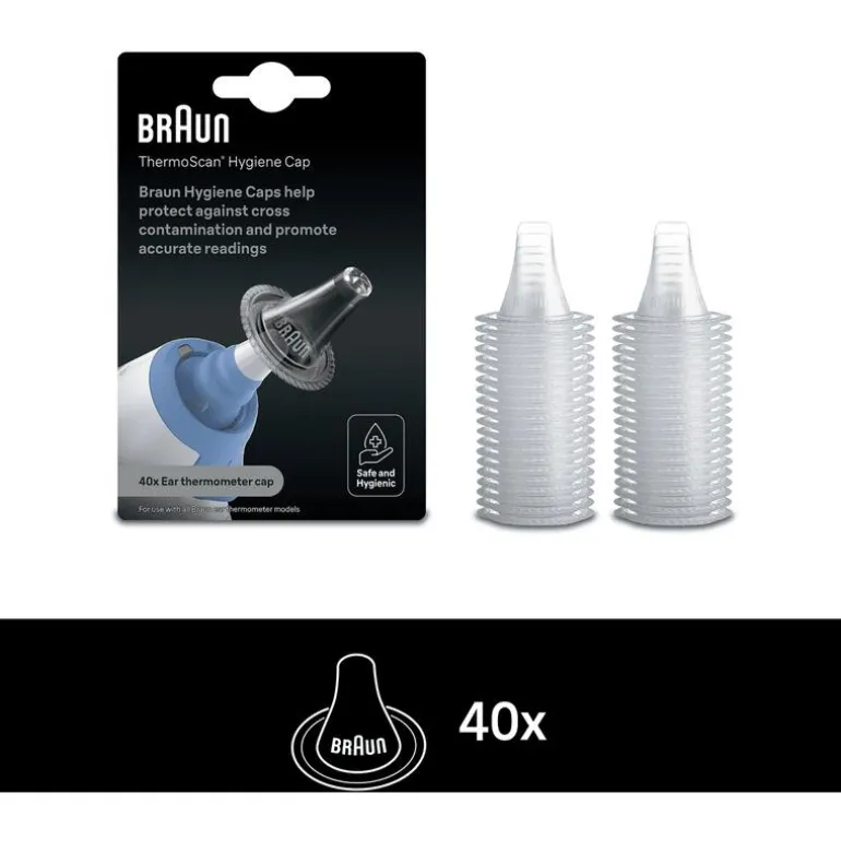 Braun Navulset Lensfilters Oorthermometer 40 stuks