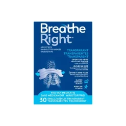 Breathe Right Neusstrips Small/Medium 30 stuks