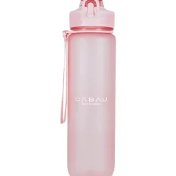 Cabau Bloom Waterfles Drinkfles lichtroze - 1 Liter
