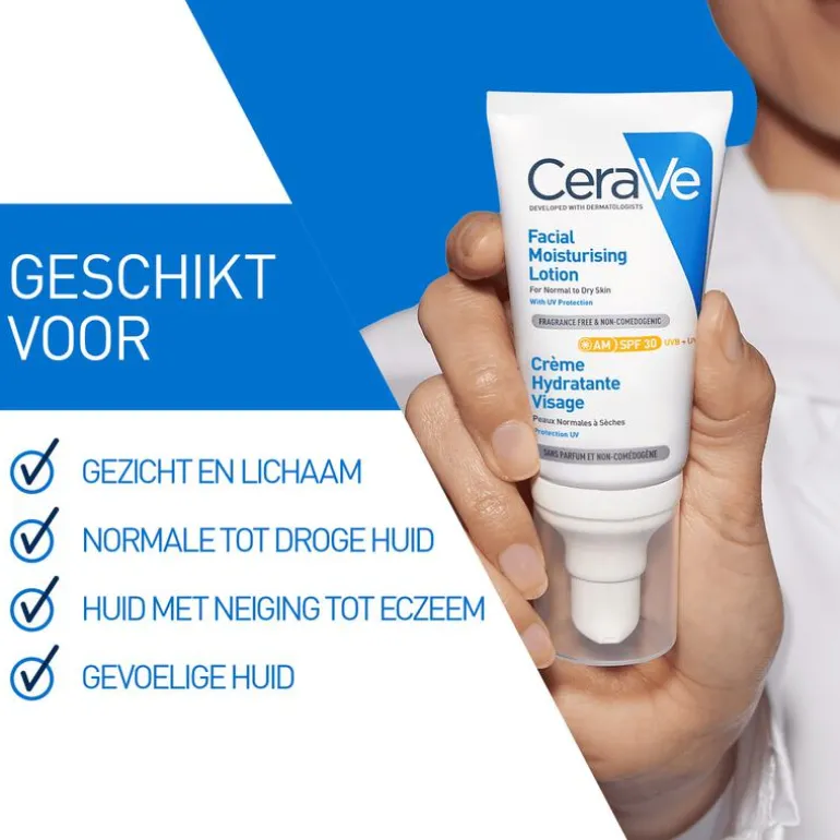 CeraVe Hydraterende Gezichtscrème SPF30 52 ML