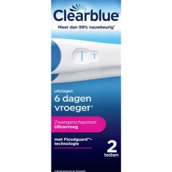 Clearblue Vroege Detectie Zwangerschapstest 2 Stuks