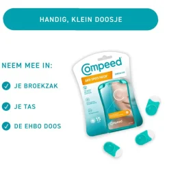 Compeed Anti-Spots Conceal & Go patches 15 stuks
