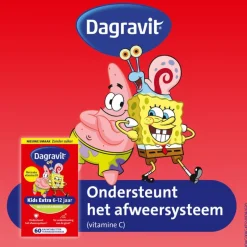 Dagravit Kids Multivitaminen Xtra 6-12 jaar 60 stuks