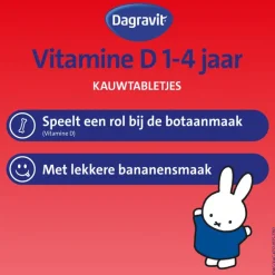 Dagravit Kids Vitamine D 200 kauwtabletten