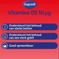 Dagravit Vitamine D pearls 10 μg 100 parels