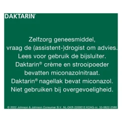Daktarin Miconazolnitraat bij Schimmelinfecties Crème 20 MG/G 30 GR