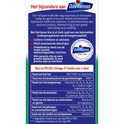 Davitamon Actifit 65+ Omega 3 Visolie Capsules