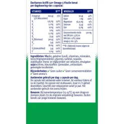 Davitamon Actifit 50+ Omega-3 Visolie Capsules