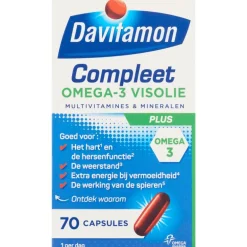 Davitamon Compleet Omega-3 Visolie Capsules