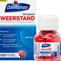 Davitamon Compleet Weerstand Met Vitamine C & D 100 Stuks