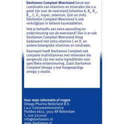 Davitamon Compleet Weerstand Met Vitamine C & D 100 Stuks