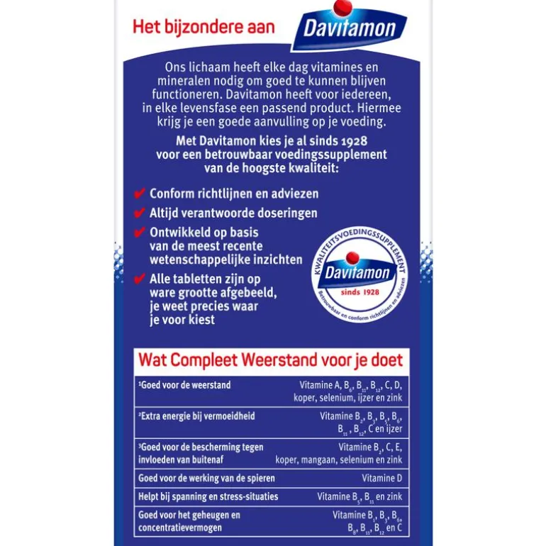 Davitamon Kauw Aardbei 60 NL