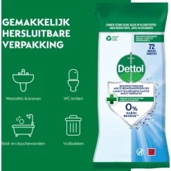 Dettol Hygiënische Doekjes 72 stuks