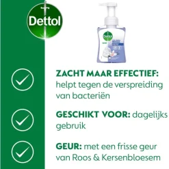 Dettol Touch of Foam Vanilla & Orchid Handzeep 250 ML