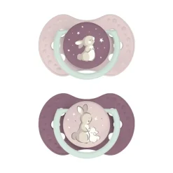 Difrax Dynamic Fopspeen 6-18M Night&Day Girl