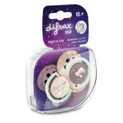 Difrax Dynamic Fopspeen 18+M Night&Day Girl