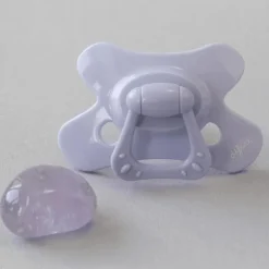 Difrax Fopspeen Natural 18 Maanden Paars BPA-vrij