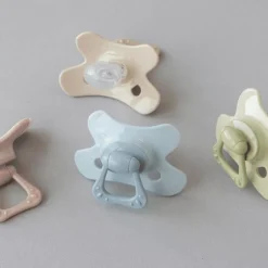 Difrax Fopspeen Natural 12 Maanden Lichtblauw BPA-vrij