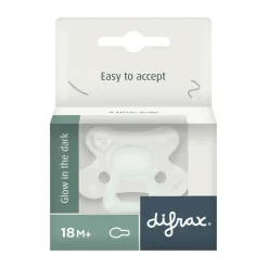 Difrax Fopspeen Natural 18+ Maanden Glow in the Dark BPA-vrij