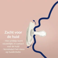 Difrax LOVI Prime Fopspeen Coconut/Ivory18+ maanden