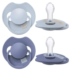 Difrax LOVI Prime Fopspeen Baby Blue/Blue6-18 maanden