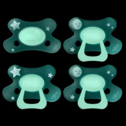 Difrax Natural Fopspeen 0-6 M Glow In The Dark