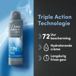Dove Men+Care Advanced Cool Fresh Anti-transpirant Deodorant Spray 150 ML