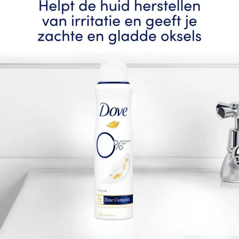 Dove Original 0% Deodorant Spray 150 ML