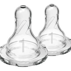 Dr. Brown’s Flesspeen 0+ maanden Fase 1 Smalle Halsfles 2 stuks