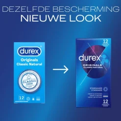 Durex Condooms Originals Classic Natural 12 stuks