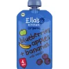 Ella's Bio Kitchen Smoothie Blueberries Apples + Bananas 120 GR