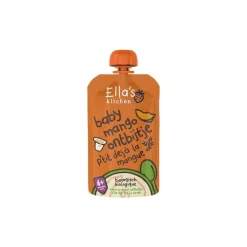Ella's Kitchen Bio Mango Knijpfruit 6+ Maanden 100 gram