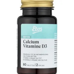 Etos Calcium Vitamine D3 Tabletten 80 stuks