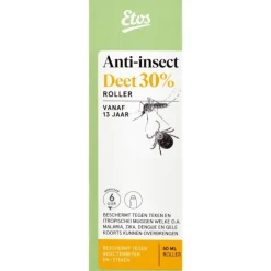 Etos Deet 30% Anti-Insect Roller 50 ML