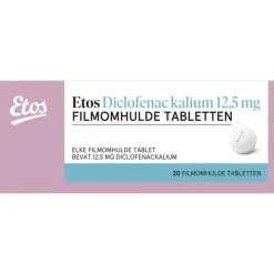Etos diclofenac kalium tabletten 12,5mg 20st