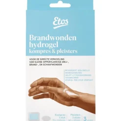 Etos Doosje met 1x hydrogel kompres + 2x hydrogel pleisters