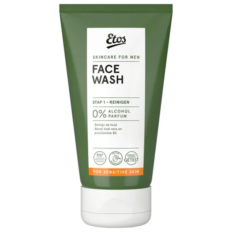 Etos For Men Sensitive & Hydraterende Face Wash